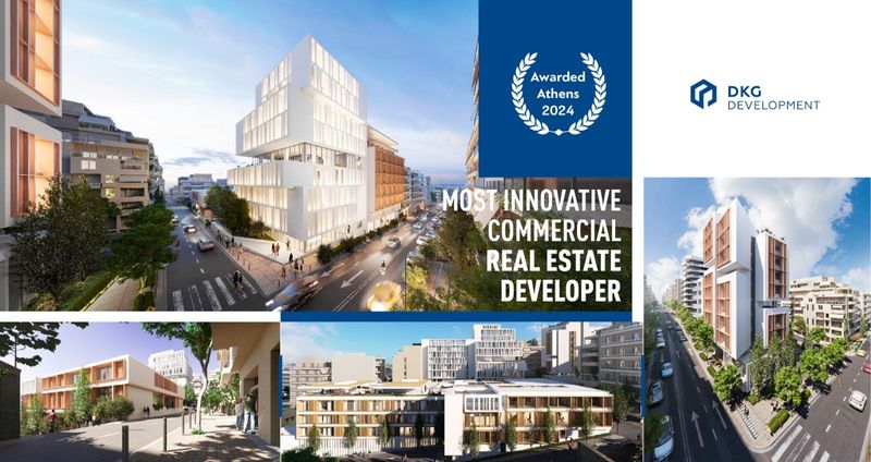 DKG Development Named "Most Innovative Commercial Real Estate Developer – Athens 2024"